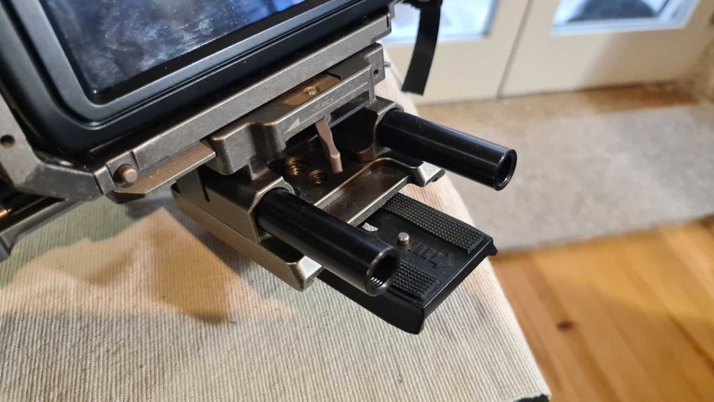 15 mm vareta (8"/20 cm de comprimento + SMALLRIG 15 mm Lens Support