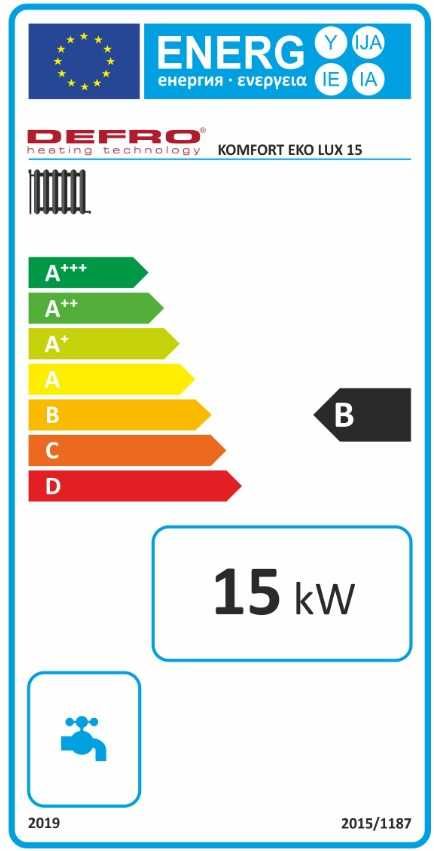 DEFRO Komfort Eko Lux 15kW 5 klasa ekogroszek od ręki !