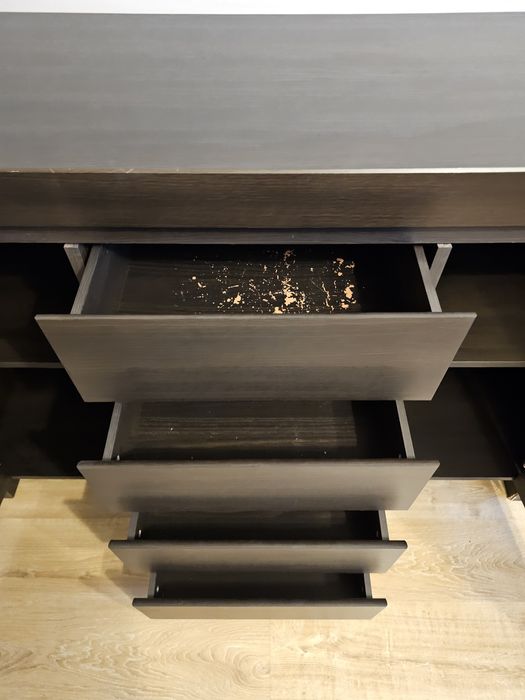 Komplet BRW komoda plus szafka RTV wenge