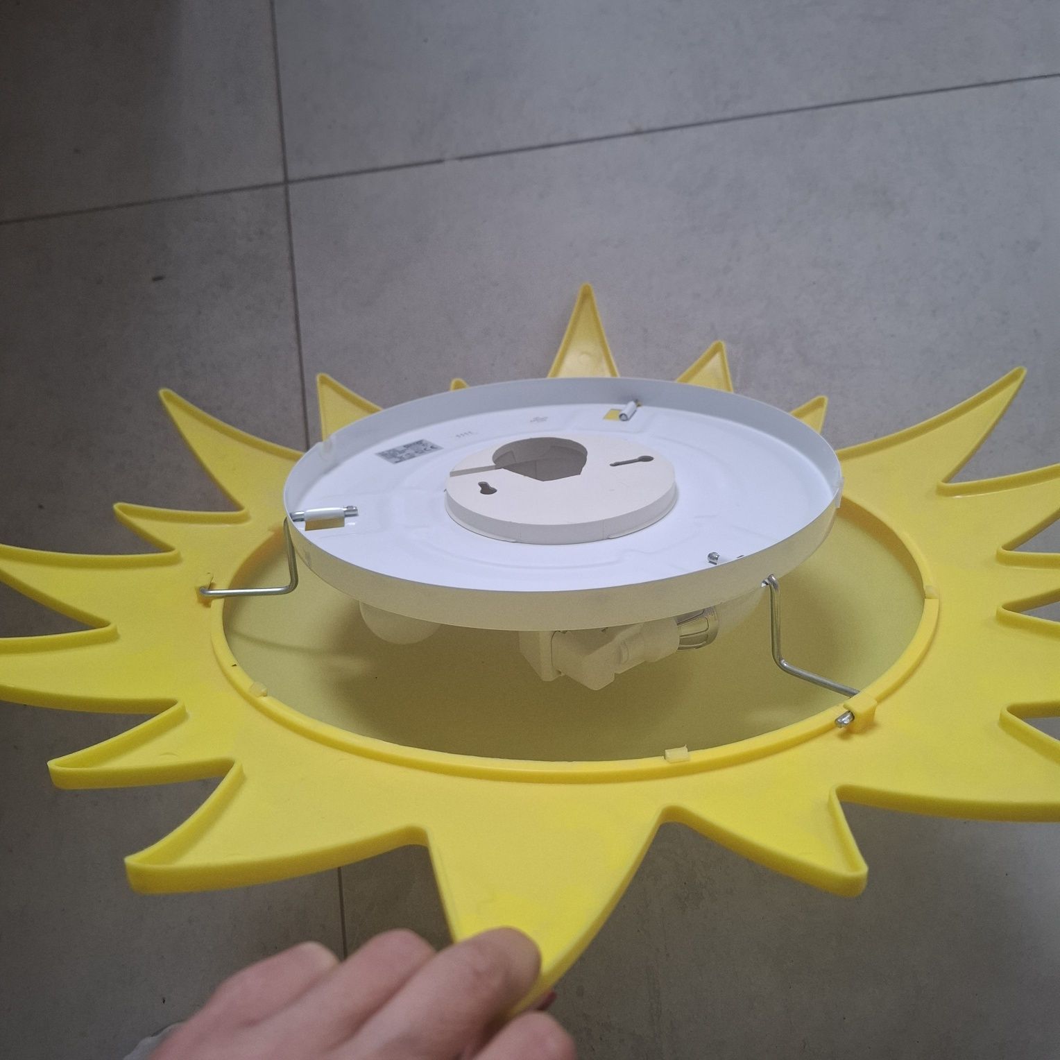 Lampa Ikea smila. Sol. słońce