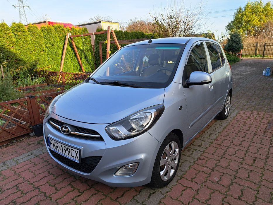 Hyundai i10, 2010, 1,2, srebny,klima