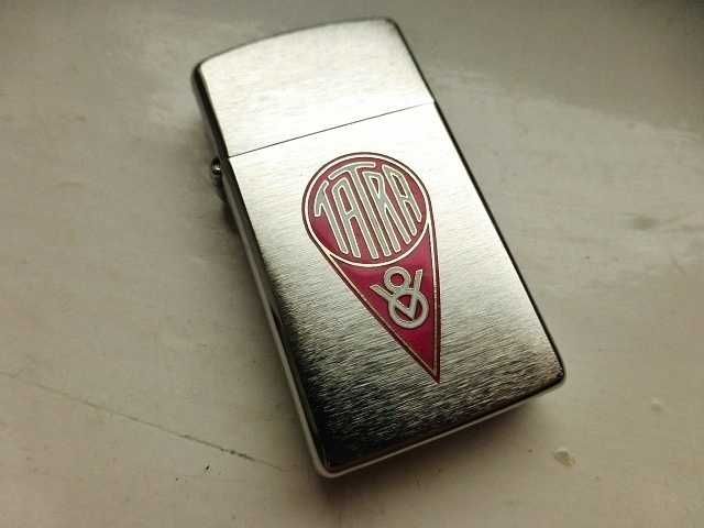 Zippo Slim Custom Oldtimer Tatra V8 Grawer Super Zapalniczka !!!