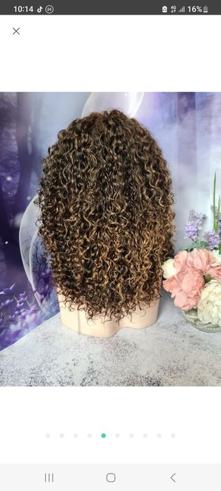 Ручная работа парик  натуральный волос