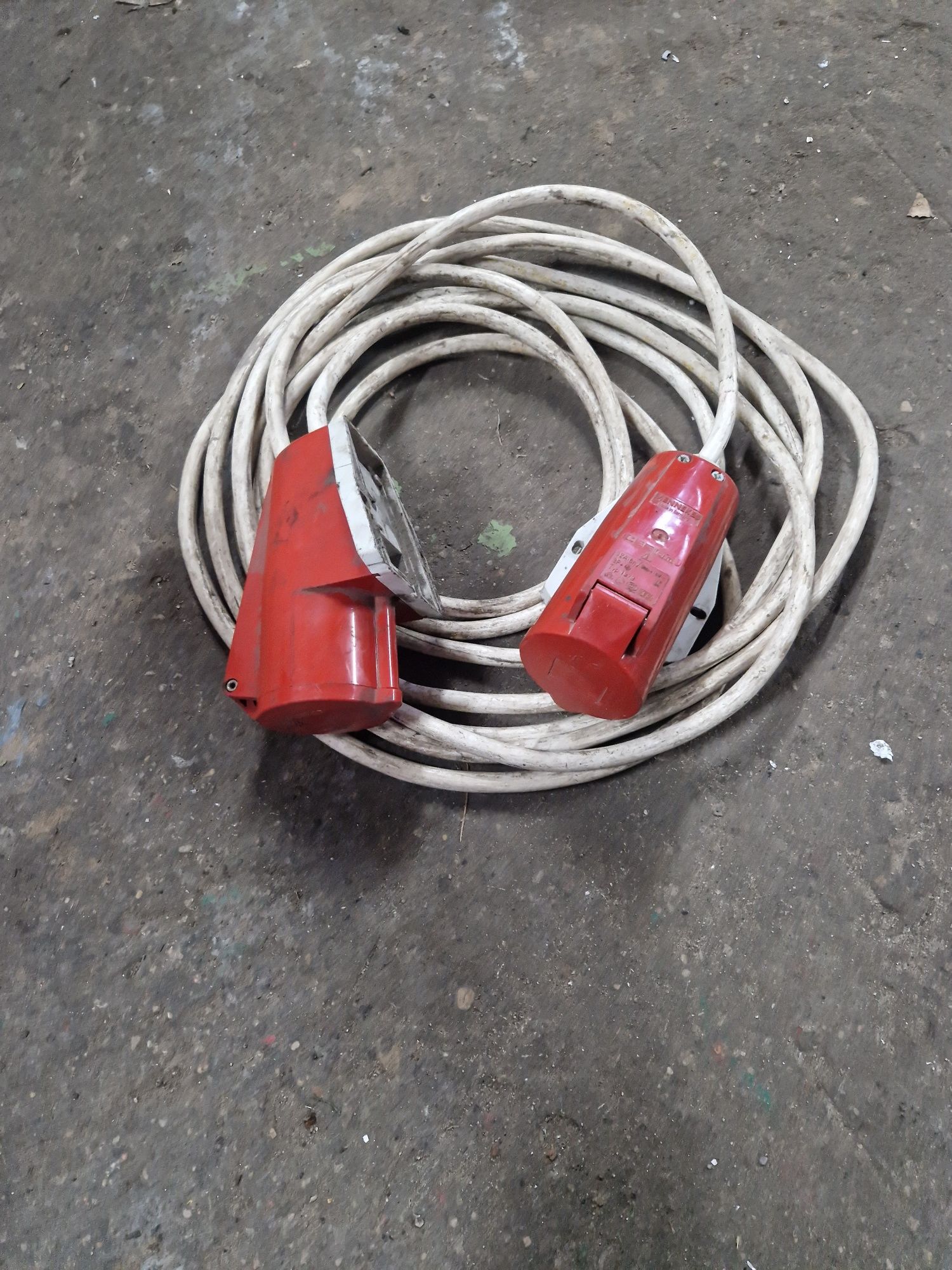 Kabel silowy przedłużacz do betoniarki 8m