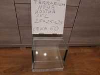 Terrarium NOWE 15L kostka
