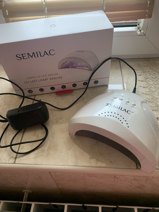 Lampa do paznokci led semilac 24W/48