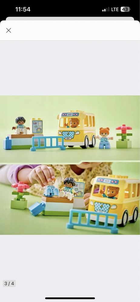 LEGO Duplo 10988 Town Przejażdżka autobusem