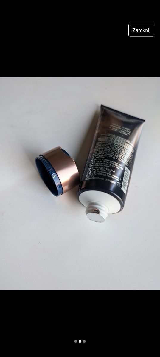Victoria's Secret Bare vanilla starlit balsam do ciała nowy usa