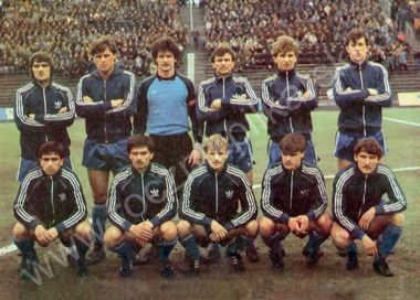 23.03.1985 - Poznań. KS Ruch Chorzów przed meczem z Lechem Poznań 0-0