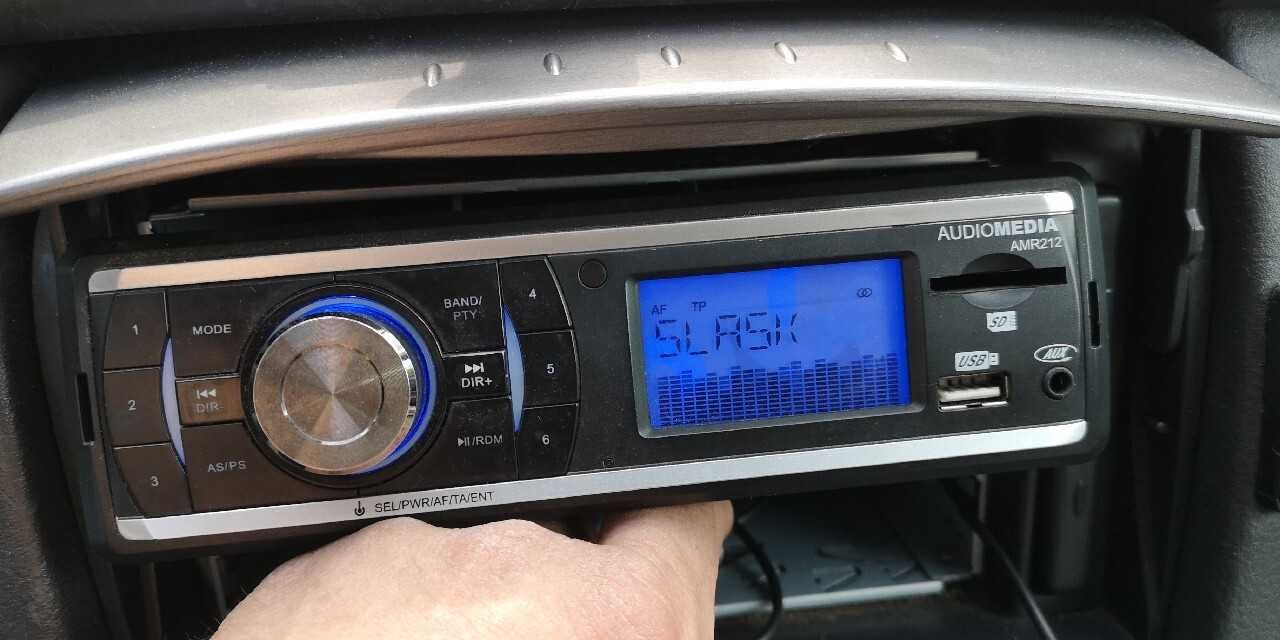Radio samochodowe AudioMedia AMR 212 MP3,WMA, Karta SD, Audio IN/OUT