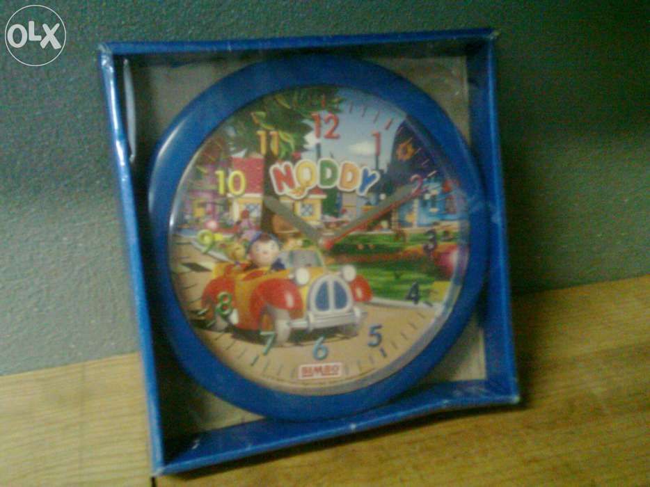 Relogio Noddy para quarto de criança
