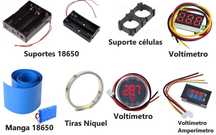 [Preços+baixos] Voltímetros, ST-Link, manga bateria, RGB, microSD, etc