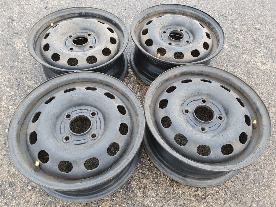 Felgi stalowe 4 szt. 14 cali oryginalne FORD 4x108 ŁADNE!!! MONTAŻ!!!
