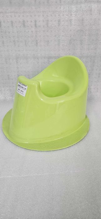 Zielony duży nocnik do nauki siusiania bez pieluchy pielucha smoczek