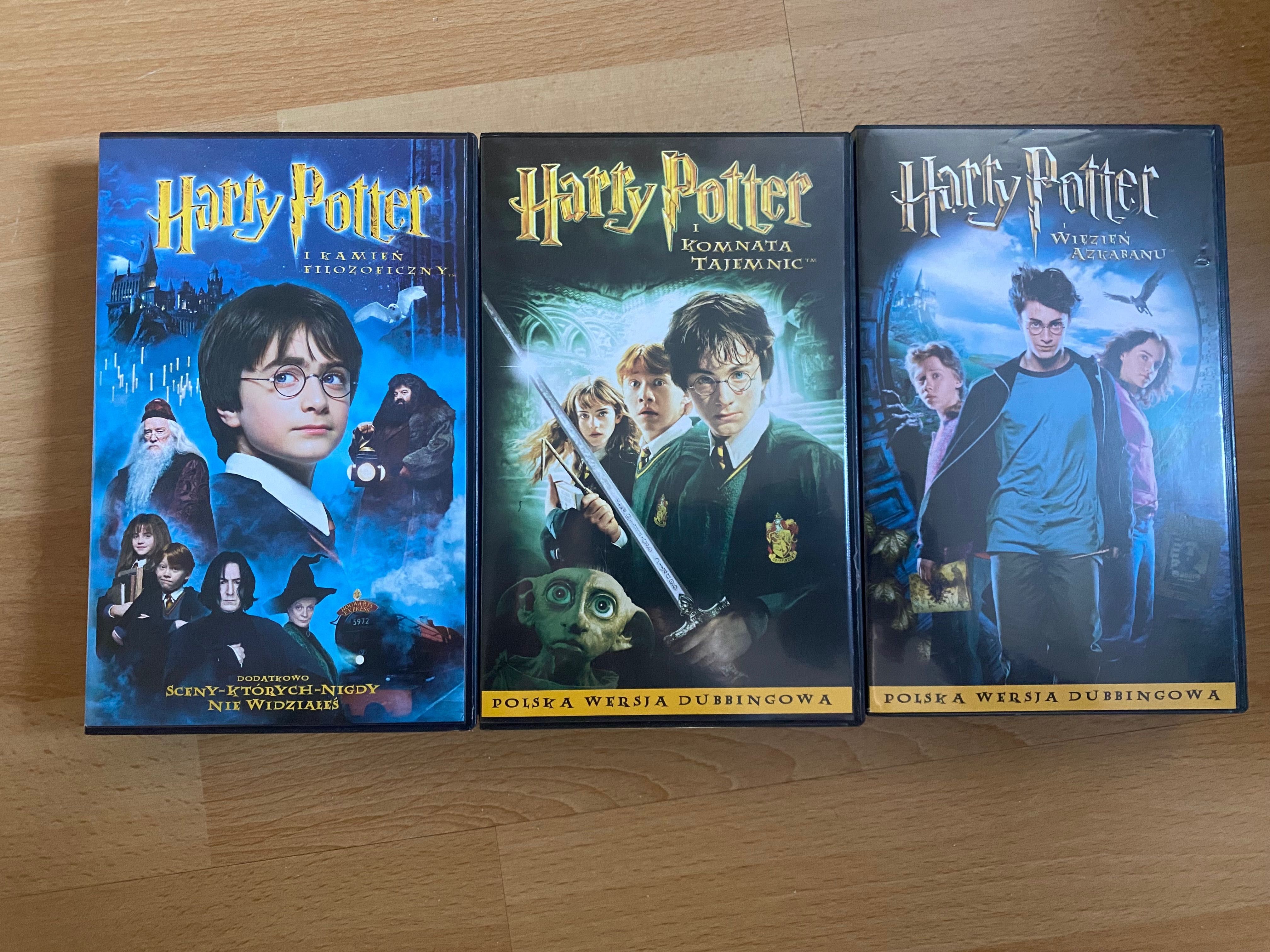 Filmy Harry Potter 1-3 VHS