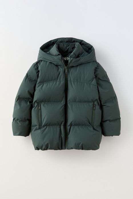 Куртка чоловіча демісезон зимова пуфер пуховик фліс від Zara XS S