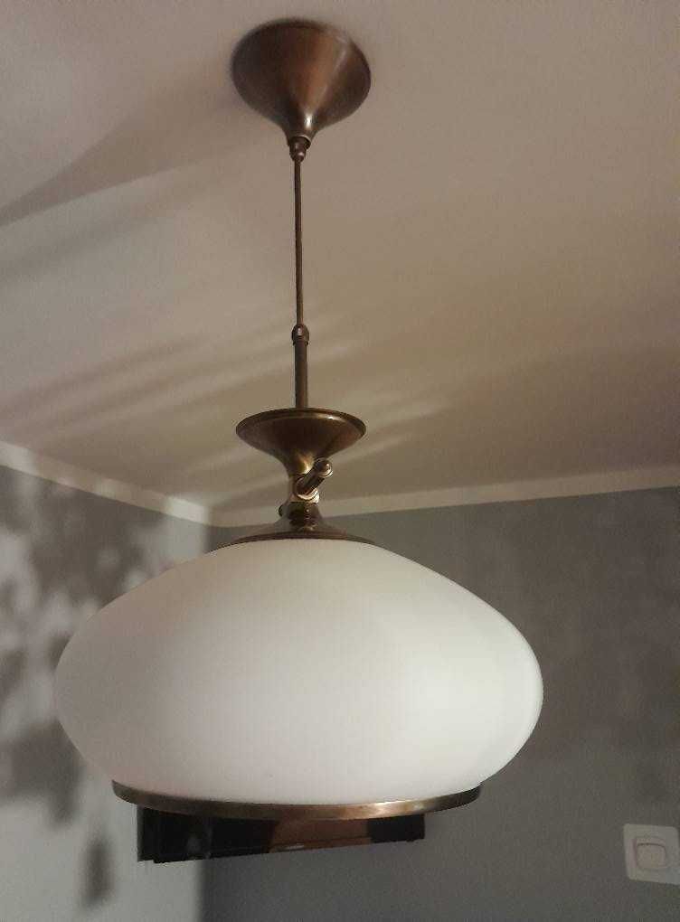 żyrandol patynowane złoto okazja retro klasyk stylowy
