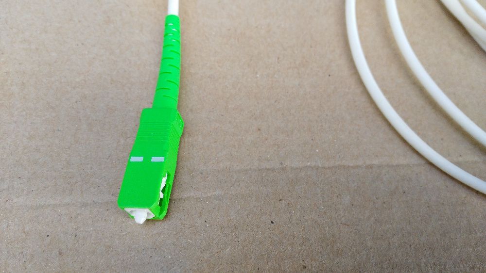 Patchcords / Cabos de fibra óptica novos /Vodafone / meo / NOS