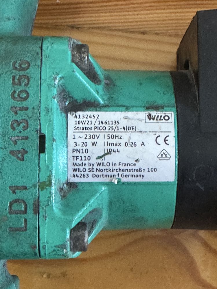 Pompa obiegowa WILO Stratos PICO 25(1-4)