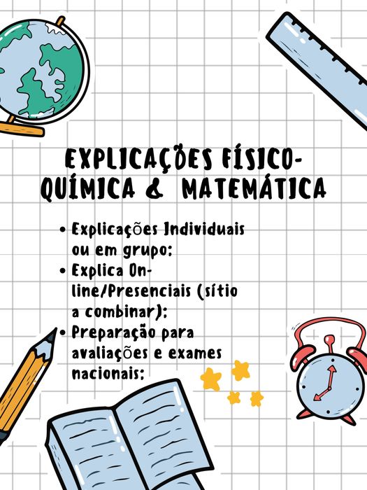 Explicacoes Físico-Química e Matemática