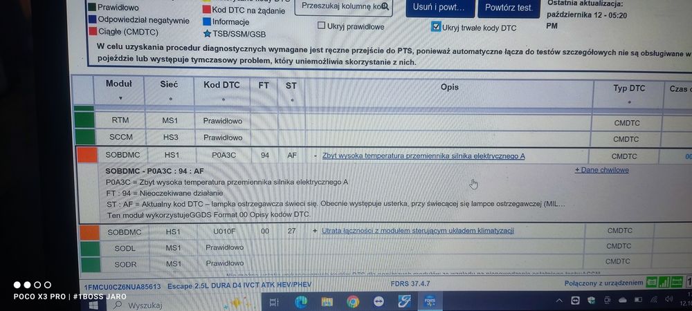 FORD  FORD HYBRID OPIS  ZDALNE kodowanie ADAPTACJE programowanie diag