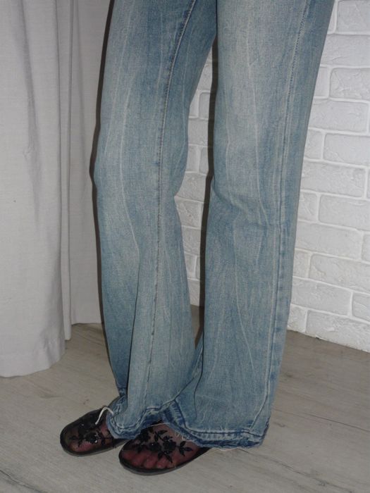 джинси вінтаж клеш flared pants y2k