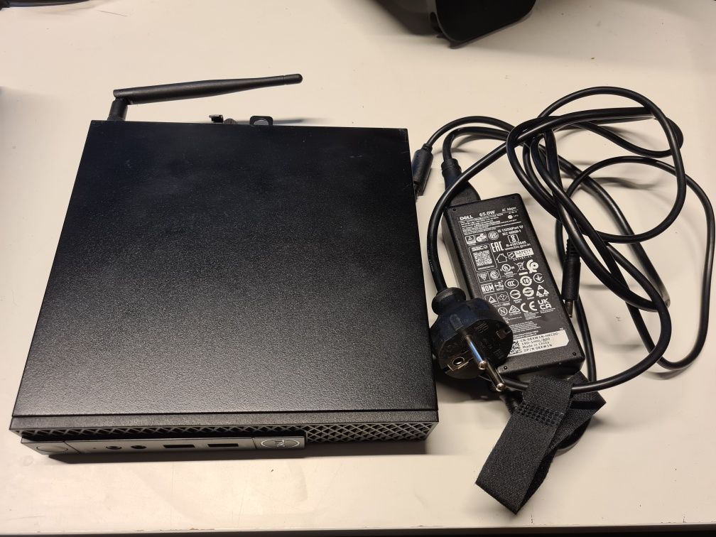 Dell micro mini 3060 i5 8500t 32gb 750gb SSD win11 Wi-Fi gwarancja fak