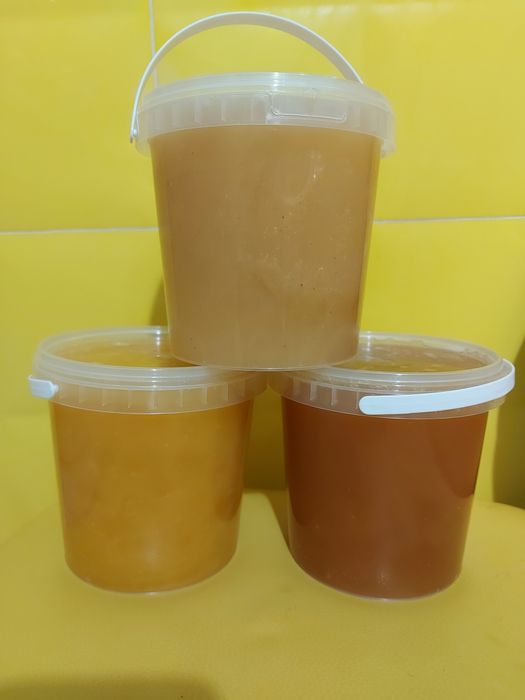 Мед соняшниковий натуральний