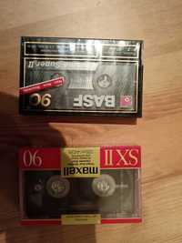 Kasety Basf90 chrome super 2 i Maxell sx2