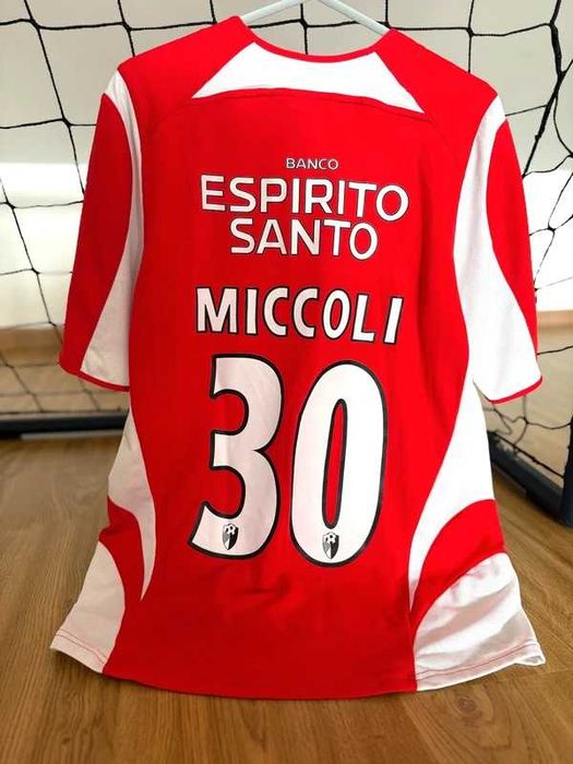 Camisola Benfica 05/06 adidas - Miccoli 30 (tamanho M)