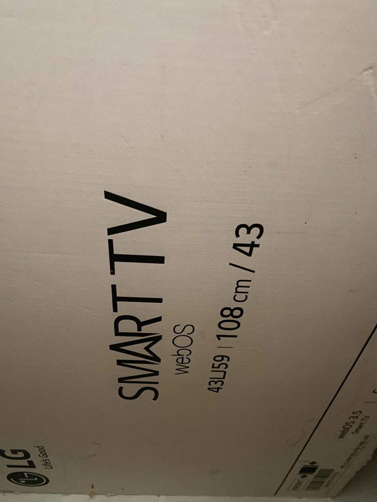 Телевізор lg webos 43 lj 594 v