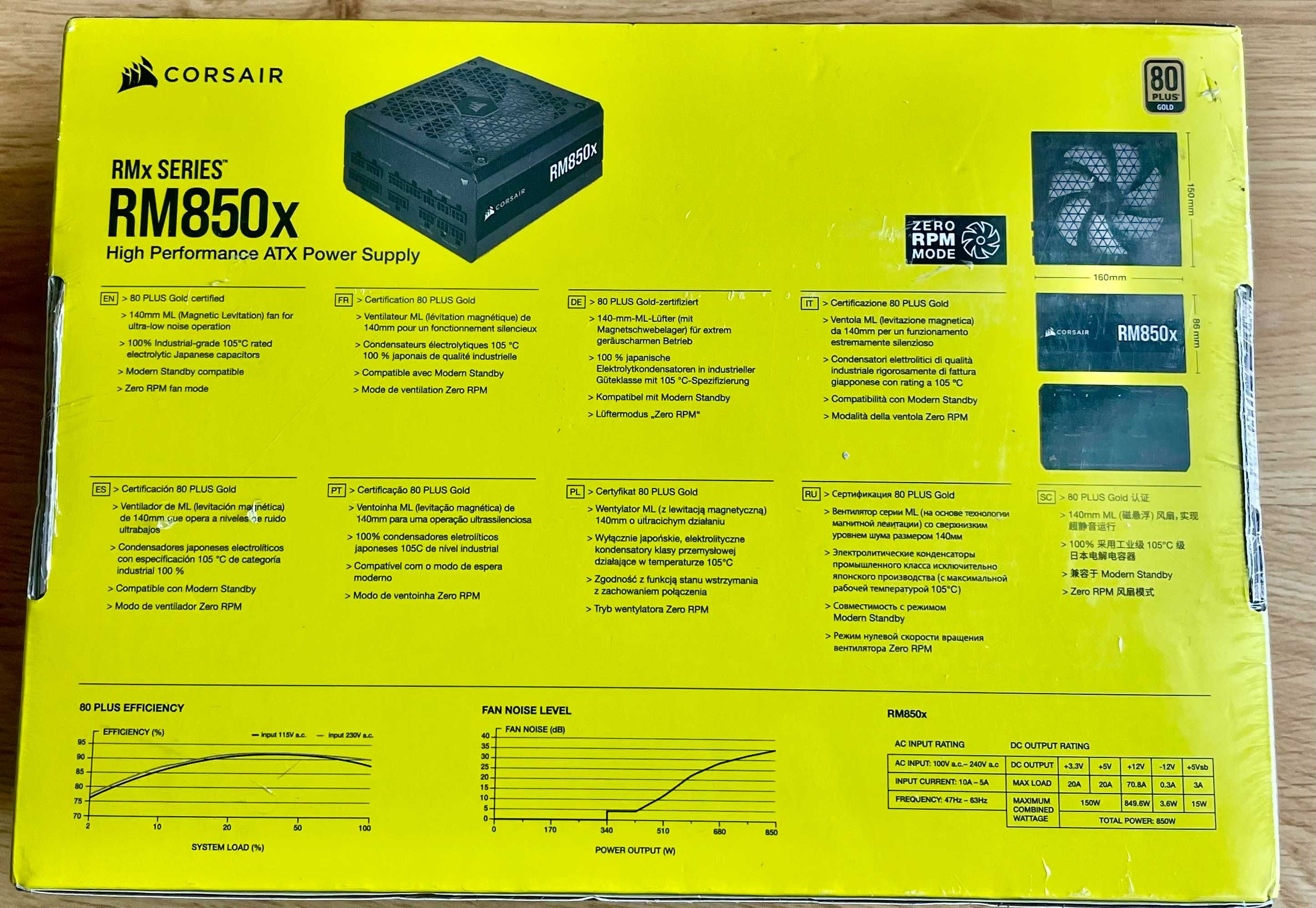 Procesor AMD Ryzen 9 /Zasilacz CORSAIR RM850X 850W/Corsair Hydro blok