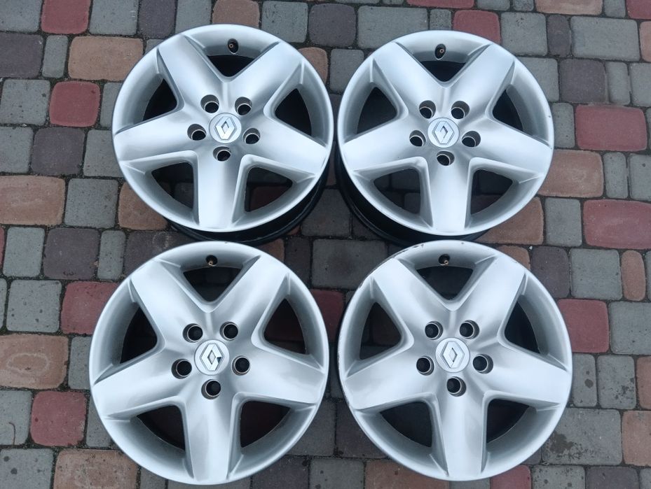 Диски структурні з ковпаками 5х114,3  6,5Jx16 ET41 dia-66,1 Renault