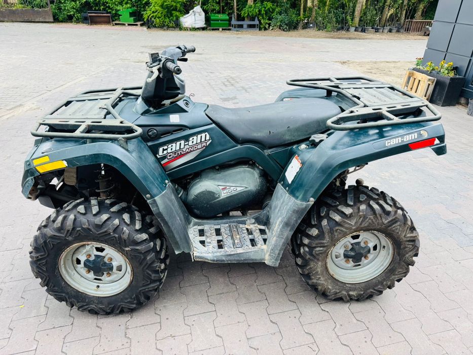 Przeprawowy quad 4x4 Can am outlander 400