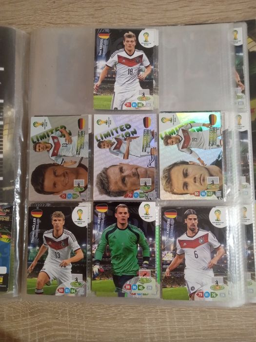 Album Fifa World Cup 2014, karty limitowane itd