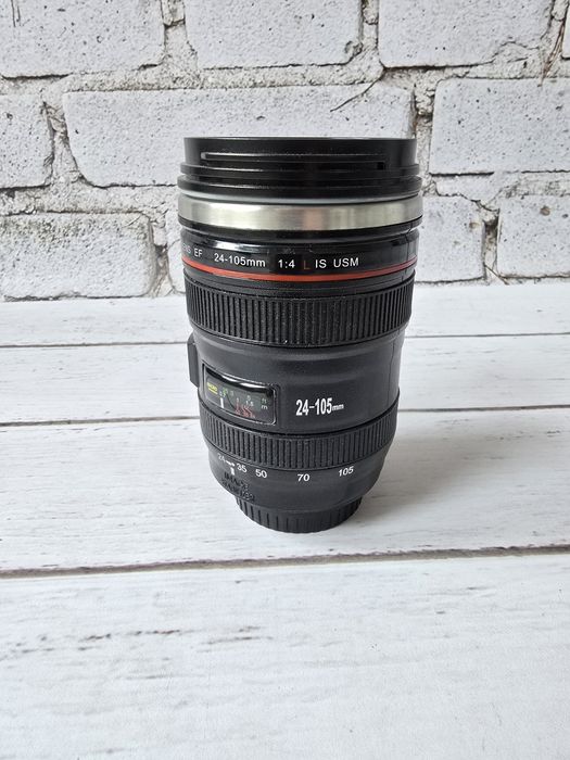 Kubek termiczny Obiektyw Aparatu stal nierdzewna prezent dla fotografa