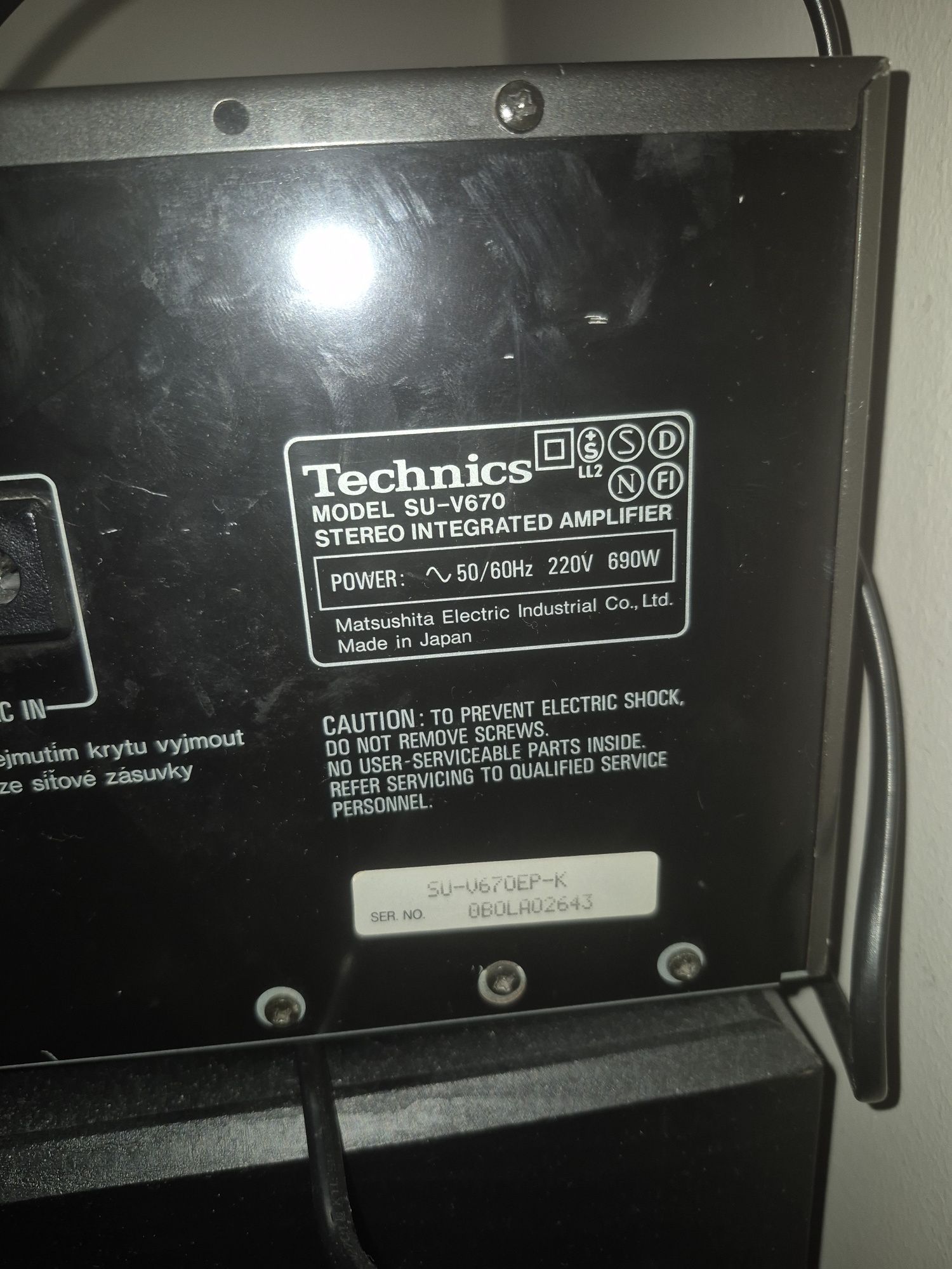 Wzmacniacz Technics