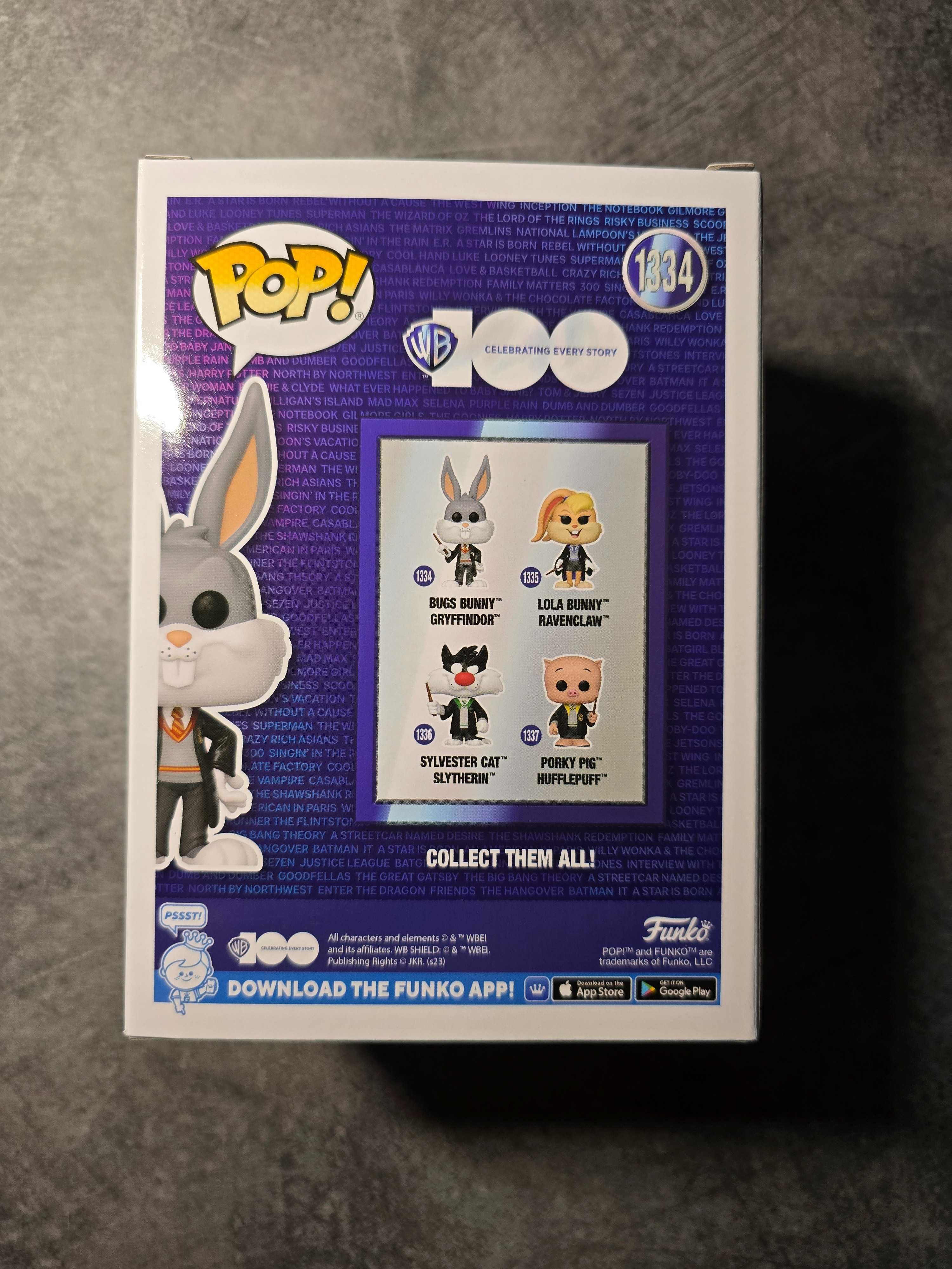 Bugs Bunny Gryffindor 1334 Funko Pop Looney Tunes/Harry Potter