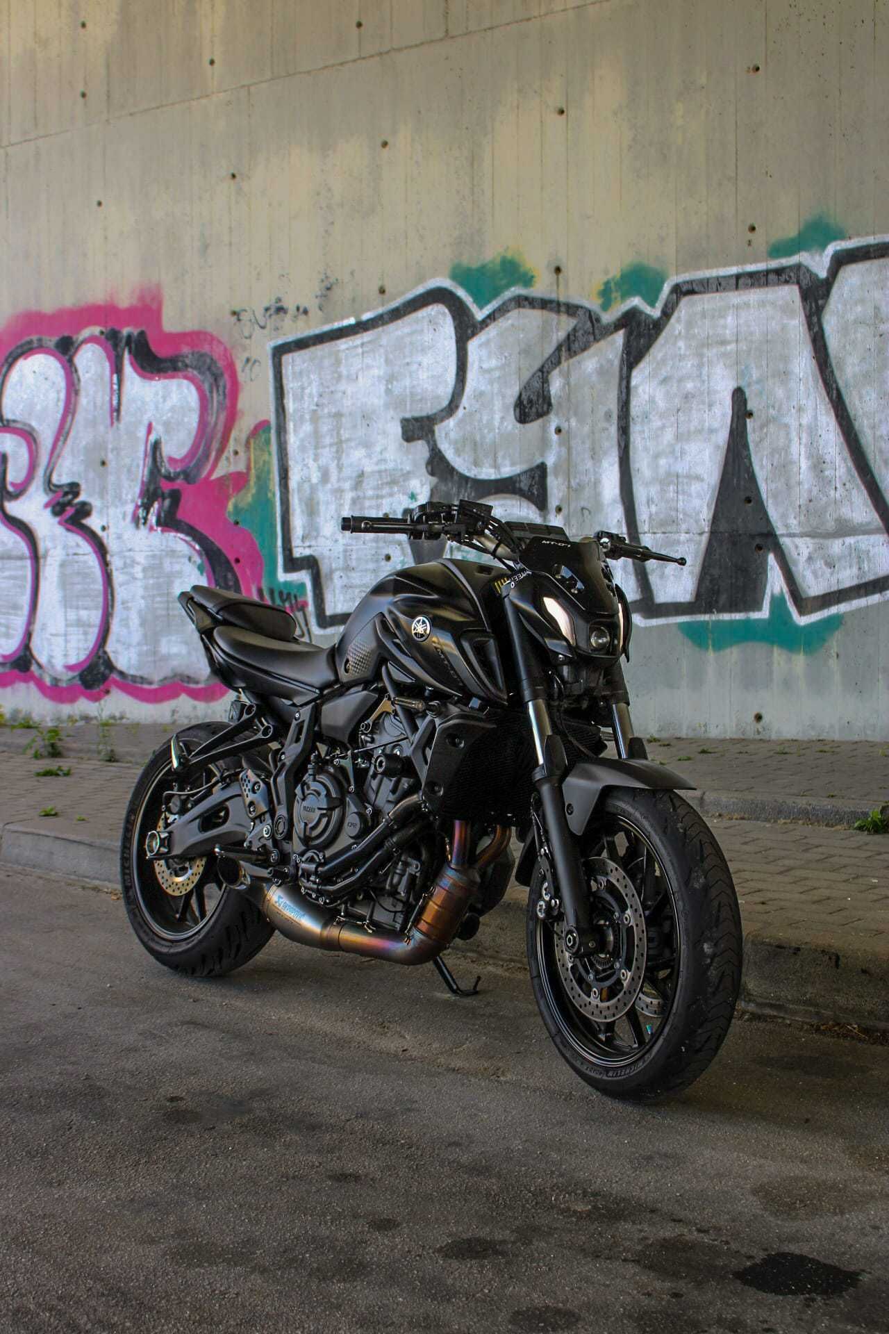 MT-07 35kw 2021 deslimitada Akrapovic