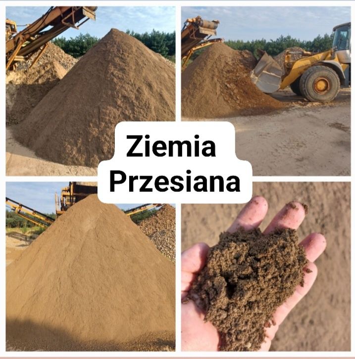 Żwir,piasek,ziemia,otoczaki