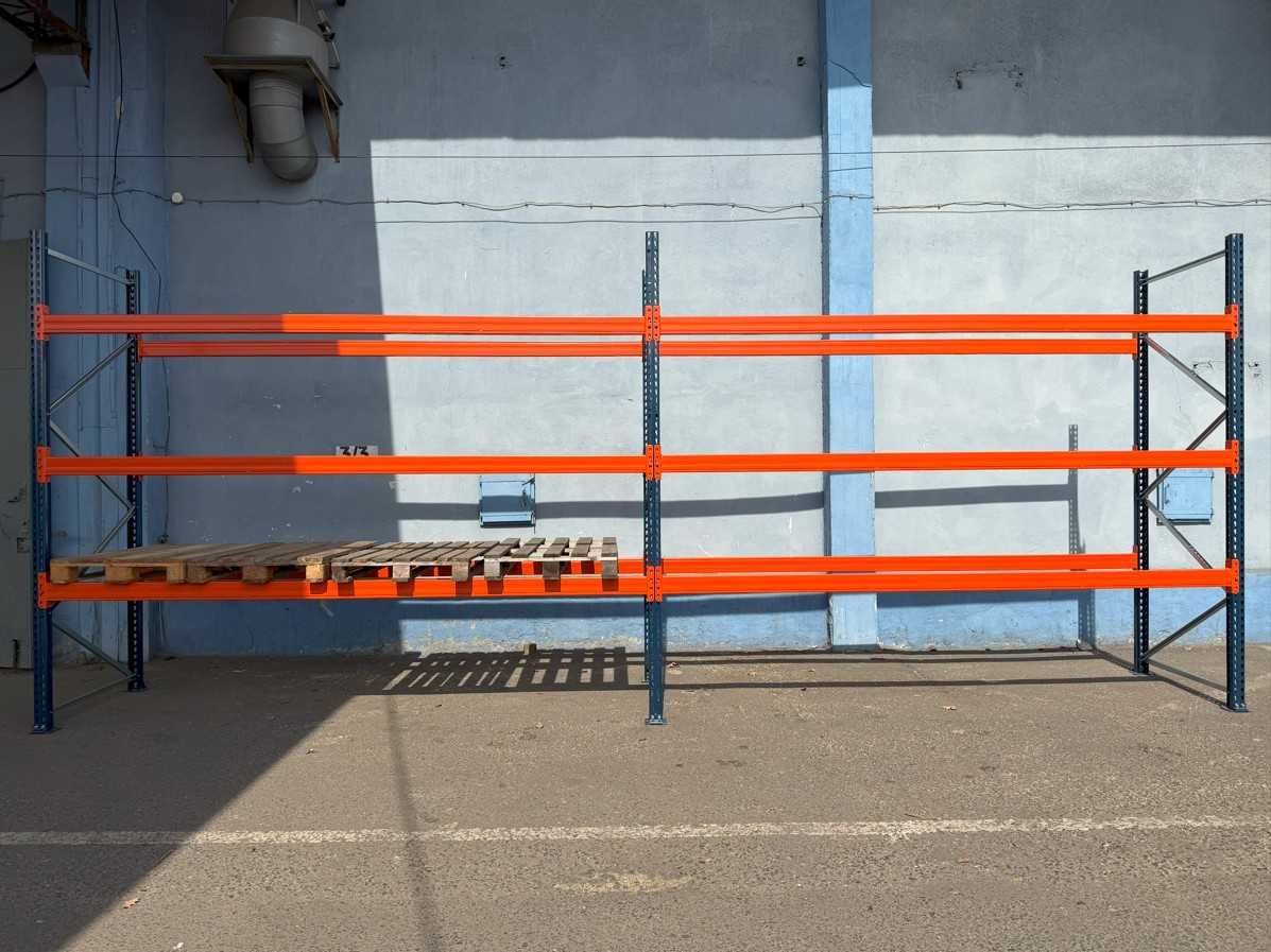 Regał paletowy Mecalux 3500/1100 mm belka 3600 mm paleta 500 kg