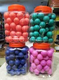 Мячи набір для настільного тенісу 60штук в пластиковій банці.