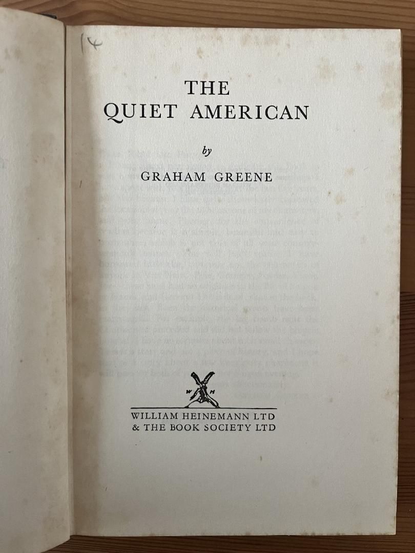 The Quiet American - Graham Greene - 1955