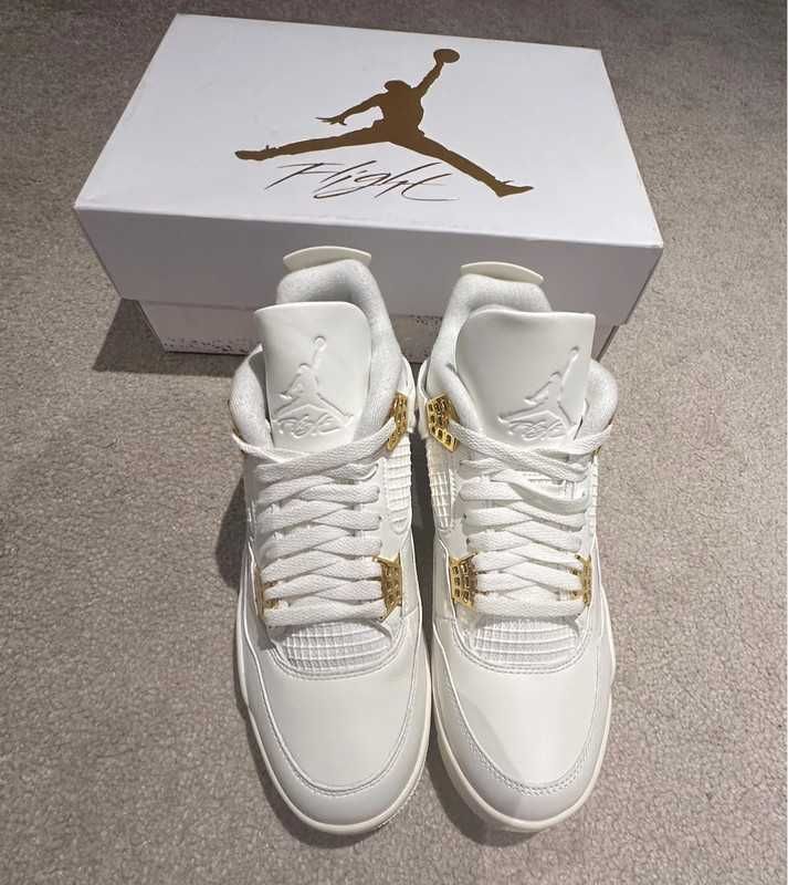 ButyDamskie | Jordan4RetroMetallic Gold Roz.46