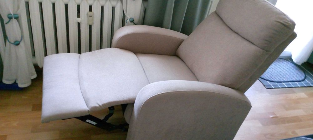 Fotel Oslo 1 beż rozkładany