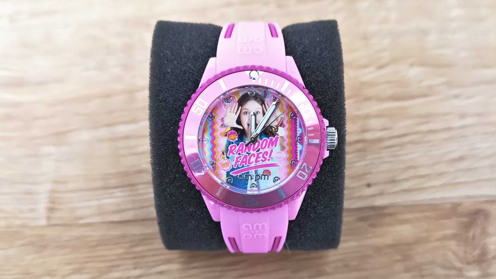 AM:PM zegarek dziecięcy DP155-U528 różowy apart