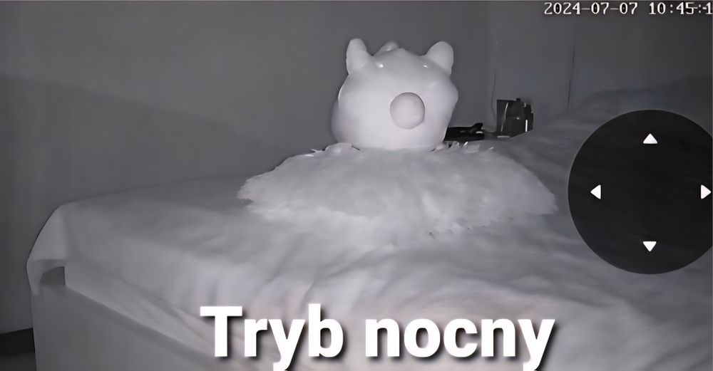 Kamera obrotowa wifi niania elektroniczna