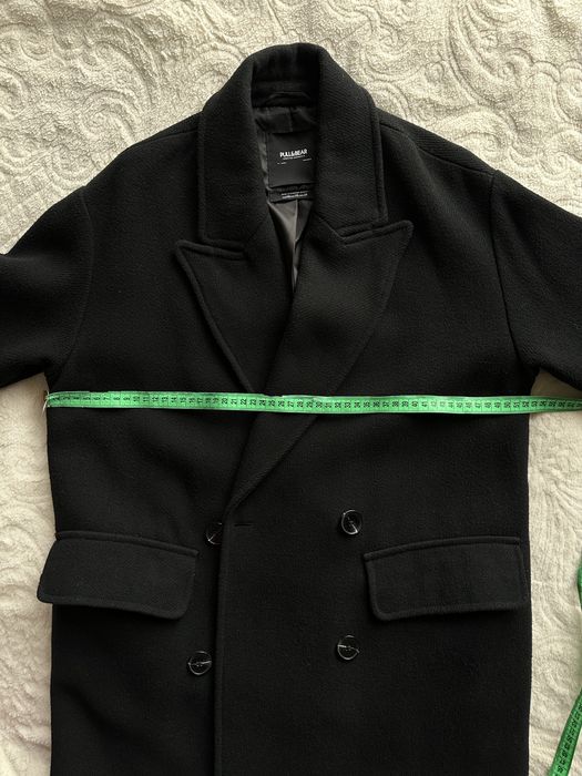 Двубортне жіноче пальто pull and bear xs