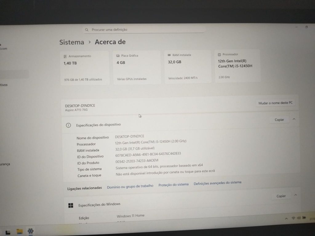 Portatil gamer rtx