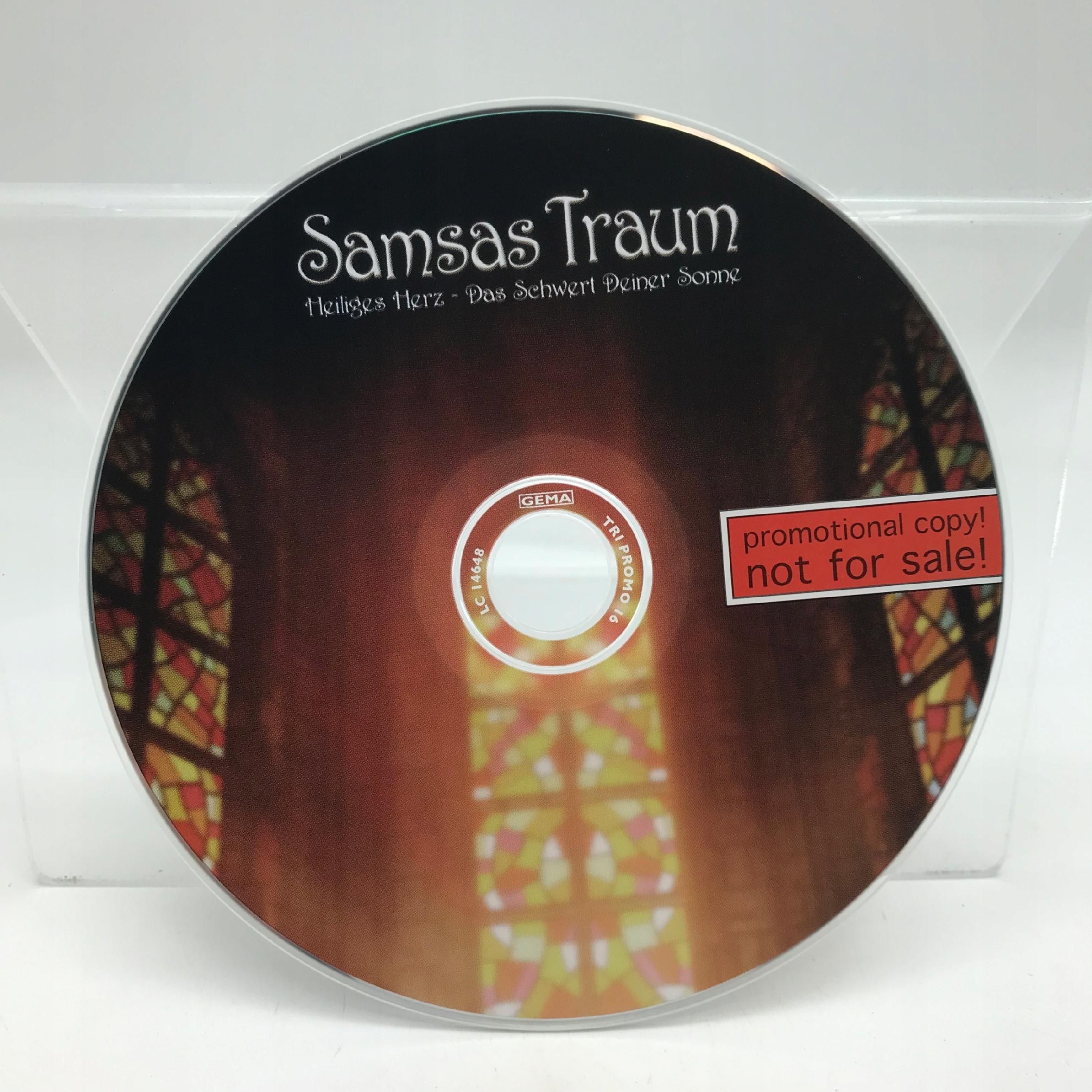 cd - samsas traum - heiliges herz das schwert...